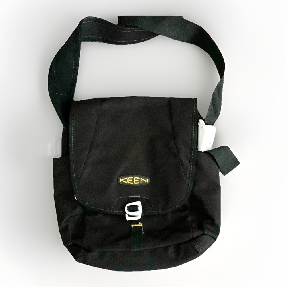Keen Hybrid Transport Shoulder Messenger‎ Bag Black Work Laptop Travel Crossbody